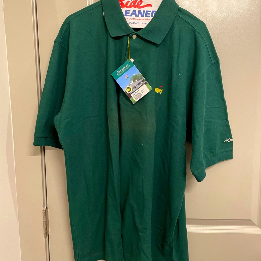 Masters Collection Green Polo - New W/Tags